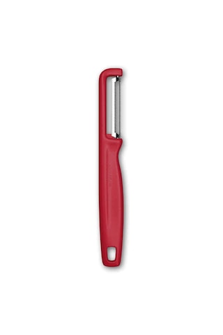 Victorinox Iota Tırtıklı Kenar Çift Taraf Kırmızı Soyacak Kırmızı