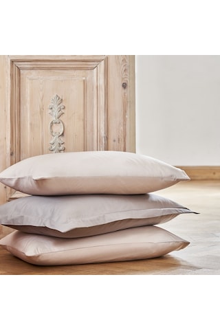 Linens Mix&Match Saten Standart Yastık Kılıfı Seti Taş