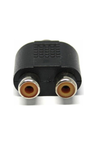 2 Rca Dişi 3.5 Mm Stereo Dişi