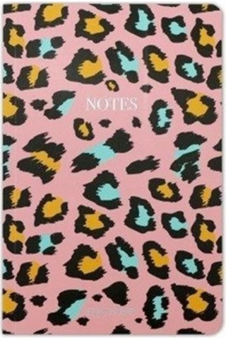 Leopar Çizgili Twins 2 Defter Takım -