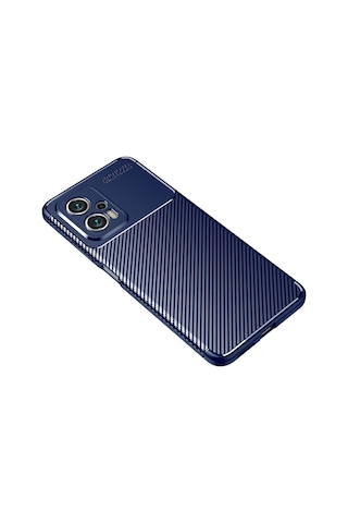 Xiaomi Poco X4 Gt İle Uyumlu Kılıf Focus Karbon Tasarım Telefon Kılıfı Kapak