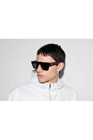 2119 001 56-17-145 Gucci Erkek Güneş Gözlüğü Siyah