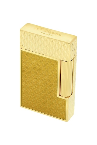 S.t. Dupont Ligne 2 Shiny Gold Puro Çakmağı 16630 - Tr6786