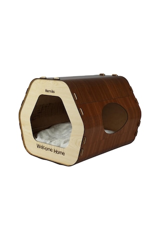 Herniks Mdf Altıgen Kedi Evi 36 CM Hr3029