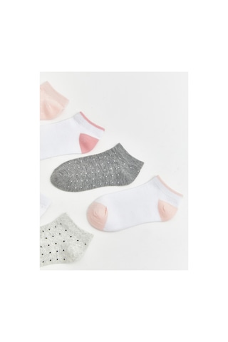 LC Waikiki Alıta Cıty Farkıyla Lcw Kids Pembe Puantiye Kız Çocuk Patik Çorap Pembe - 925404656 Pembe