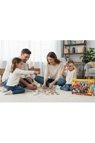 Ks Games Disney Mickey Mouse Puzzle 100 Parça 6+ Yaş - Lisanslı Eğitici Puzzle