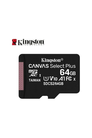 Kingston 64Gb Microsdxc Canvas Select Plus Hafıza Kartı Sdcs2/64G