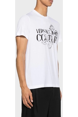 Versace Jeans Couture Erkek T Shirt 76gahg00 Cj00g 003 Beyaz