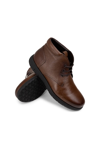 Deery Hakiki Deri Taba Rengi Erkek Bot - 01948mtbac01