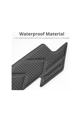 Yuntech01 Bisiklet Çerçeve Koruması: Eva+pu Anti-çizik Yağ Geçirmez Koruyucu Sticker, Dağ Yolu Bisikletleri İçin Alt Çubuk A Modeli