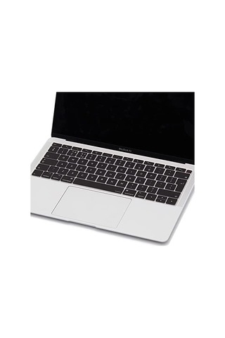 Macbook Air Klavye Koruyucu Uk Iso Avrupa İngilizce Uyumlu A1932 A2179 A2337 M1 Ters L Enter Silikon İnce Keyboard Cover Siyah
