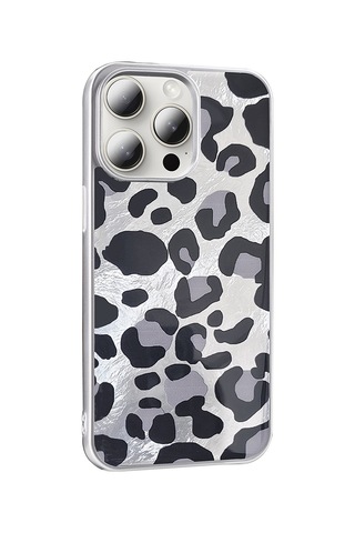 Apple Uyumlu iPhone 14 Pro Max Kılıf Desenli Zore Mep Kapak İncili Fiyonk