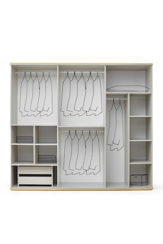 Belize %100 Mdf Kumbeji Gardırop Kumbeji