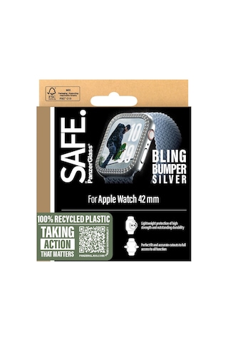 Safe. By Panzerglass Bling Bumper Apple Uyumlu Watch Series 10 42mm