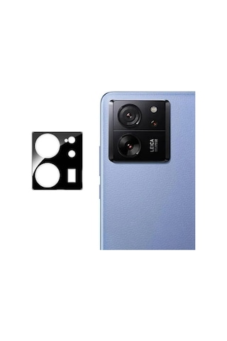 Kilifone - Xiaomi Mi 13t Pro Uyumlu - Kamera Lens Koruyucu 3d Kamera Camı - Şeffaf