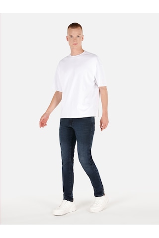 Colin's Colins 041 Danny Dar Kesim Düşük Bel Dar Paça Koyu Mavi Erkek Pantolon Cl1070531 Denim