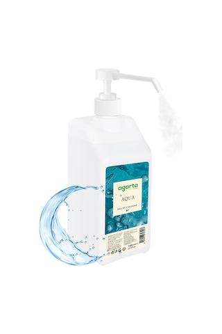 Agarta Aqua 80 Derece Püskürtme Valfli Kolonya 1 L