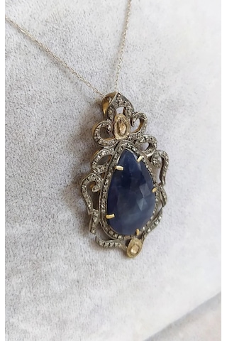 Safir Elmas Kolye 287