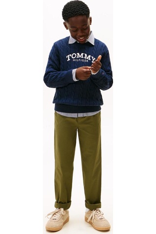 Tommy Hilfiger Erkek Çocuk Triko Kb0kb10347 Lacivert