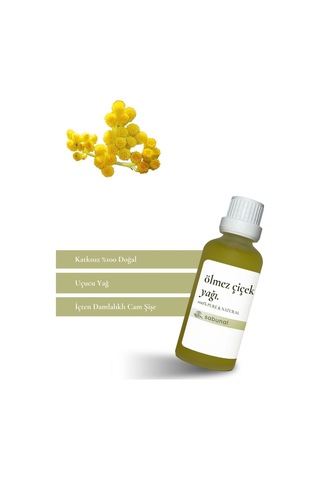 Sabunal Ölmez Çiçek Yağı 50 ML - Yaşlanma Karşıtı Doğal Cilt Bakım Yağı