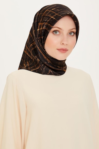 Armine İpek Eşarp 2025 Kış - 9258-02 Sura - Siyah