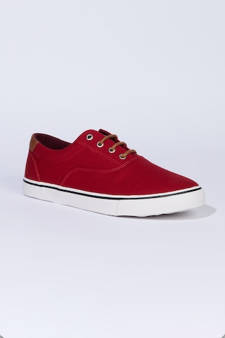 Ac&co / Altınyıldız Classics Erkek Kırmızı Sneaker Ayakkabı Kırmızı