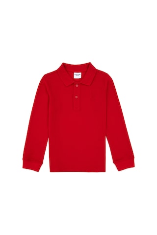 U.S. Polo Assn. Erkek Çocuk Kırmızı Basic Polo Yaka Sweatshirt 50307821-VR030