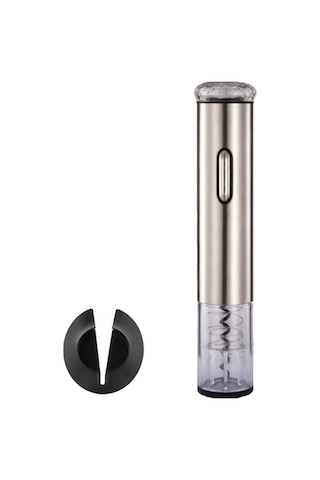 Moly Türk Elektrikli Şarap Açacağı Paslanmaz Çelik Gümüş Rl-wo60c 23x4.5cm Gümüş