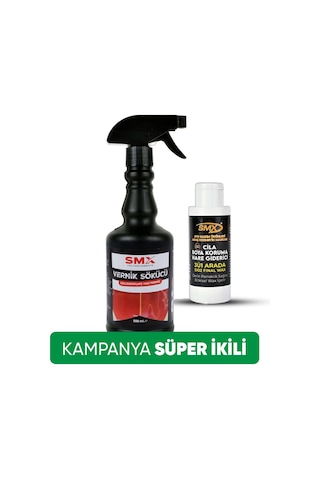 Vernik Sökücü 500 Ml 3'ü 1 Arada Cila-boya Koruma-hare Giderici 100 Ml