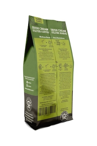 Oze Irish Cream Aromalı Filtre Kahve 250 G Makine Kağıt Filtre Metal Filtre