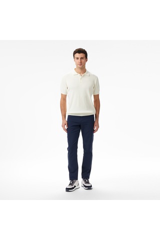 Nautica Erkek Krem Regular Fit Kısa Kollu Triko Düz S55110t Krem