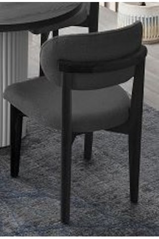 Tarsus Ahşap Antrasit Sandalye 6 Adet Antrasit