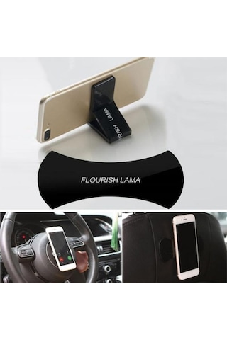 Flourish Lama Oto Araç Telefon Tutucu Nano Yapışkanlı Ikiz Ped