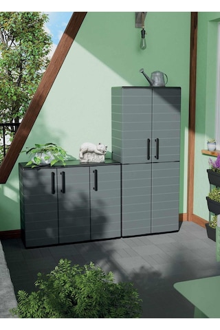 Portofino Depolama Dolabı 3 Kapak Plastik P101