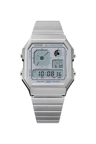 Casio A130we-7adf Vintage Retro Kol Saati Metalik Gri