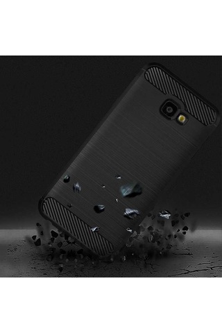 Samsung Uyumlu Galaxy J4 Plus Kılıf Zore Room Silikon Kapak Gri