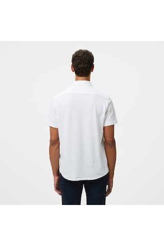 Nautica Erkek Beyaz Classic Fit Gömlek Düz W55416t Beyaz