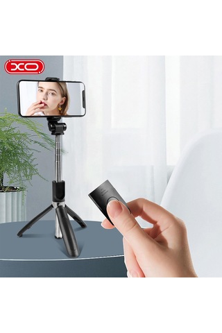 Özel Seri Video Ayağı Çekim Aparatı Stand Aparat Ss08 Bluetooth Kumandalı Tripod Selfie Çubuğu