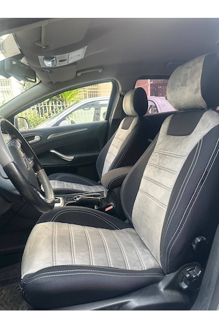 Ford Mondeo Uyumlu Araca Özel Deri Oto Koltuk Kılıfı 158584 Siyah