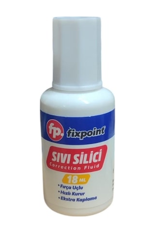 Sıvı Silici Daksil Ve Kalem Daksil 12 Adet Fırçalı Sıvı Düzeltici Daksil Yazı Düzeltici Okul Ofis Büro Fırça Uçlu Daksi