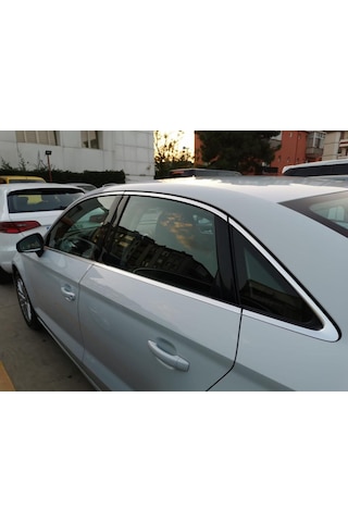 Audi A3 Krom Cam Çerçevesi Sedan 2013-2019   10Prç