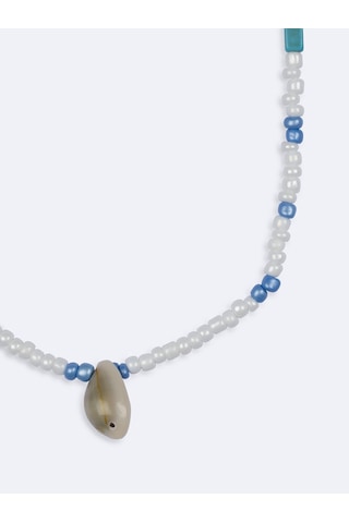 Mavi Boncuklu Kolye Mid Indigo 75953875