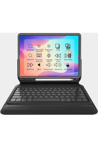 Wiwu Keyboard Folio Kablosuz Klavyeli Kılıf - ZORE-218631