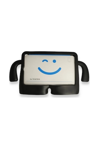 Apple Uyumlu iPad 2025 10.9 10.nesil A16 Kılıf Karakter Tablet Silikon - Siyah Diğer