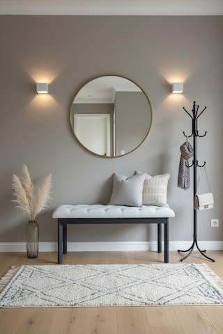 Loft Kapitone Döşeme Metal Ayaklı Puf & Bench - 105x40 Cm Bej