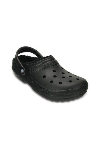 Crocs Classic Lined Clog Erkek Terlik - Siyah