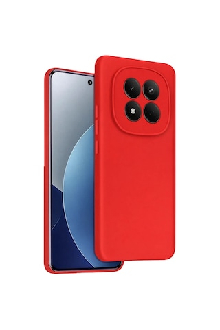Xiaomi Redmi Note 15 Pro 5g First Silikon - Kırmızı Kirmizi
