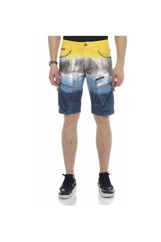 Ck211 Kargo Tokalı Cep Kot Kapri Şort 001