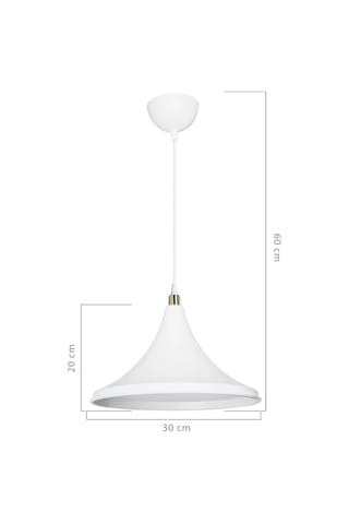 Ag Lightdesign Beyaz Sarkıt Avize Yatak Odası Salon Mutfak Koridor Lamba 17 Agnm14 Sku: Smg8690010192509 Açık Gri