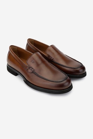 Valmenti Erkek Hakiki Deri Taba Deri Loafer Ayakkabı 537 3490 Erk Ayk Sk24-25 Taba Dr Taba